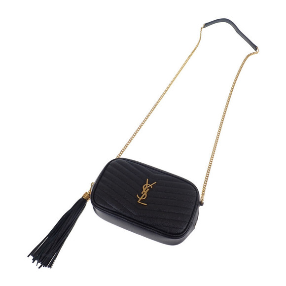 Saint Laurent Black Bag Mini Roux Shoulder - Picture 1 of 13